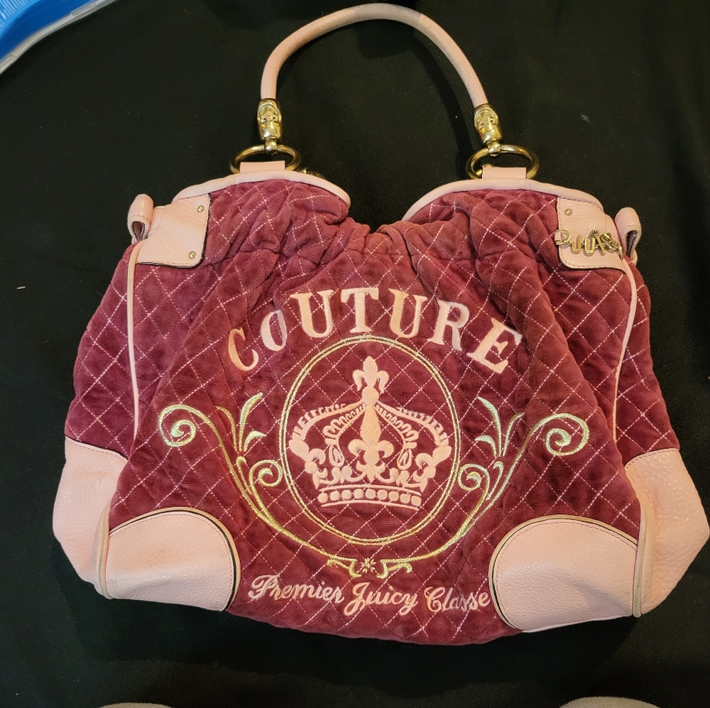 rare Juicy Couture crown bag